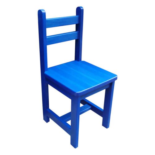 Óvodai szék (kék)  -  vásároljon online minőségi fajátékokat