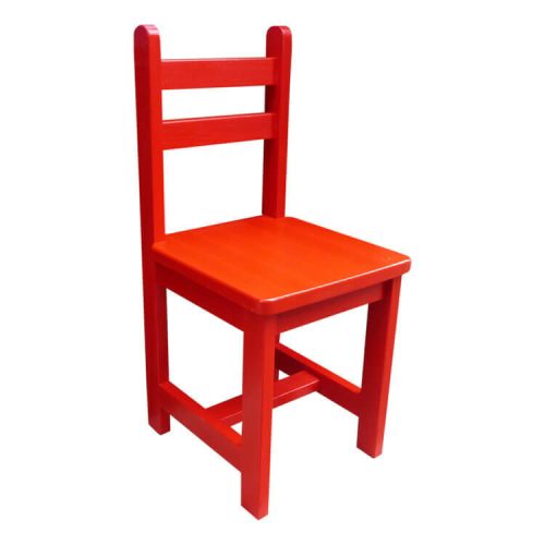 Óvodai szék (piros)