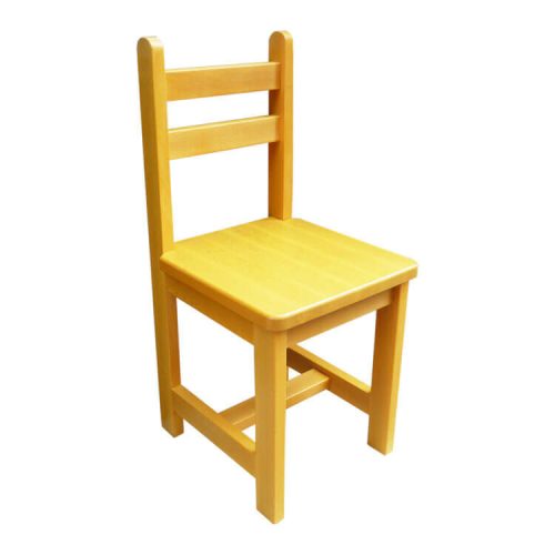 Óvodai szék (sárga)  -  vásároljon online minőségi fajátékokat