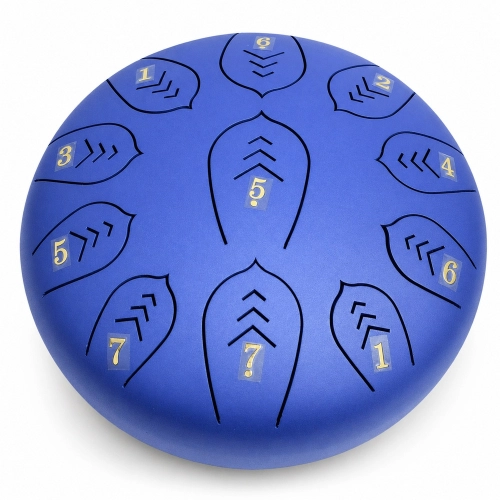 Nyelvdob - 11 hangos, 25 cm (kék)