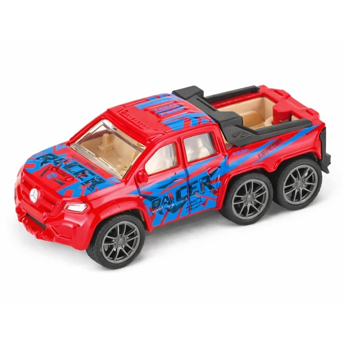 Fém Off-Road autó - piros