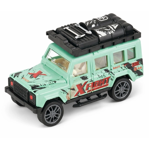 Fém Off-Road autó - zöld