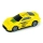 Fém sportautó - sárga