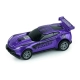 Fém sportautó - lila