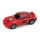 Fém sportautó - piros