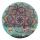 Gyémántfestés vászonra, mandala (kék)