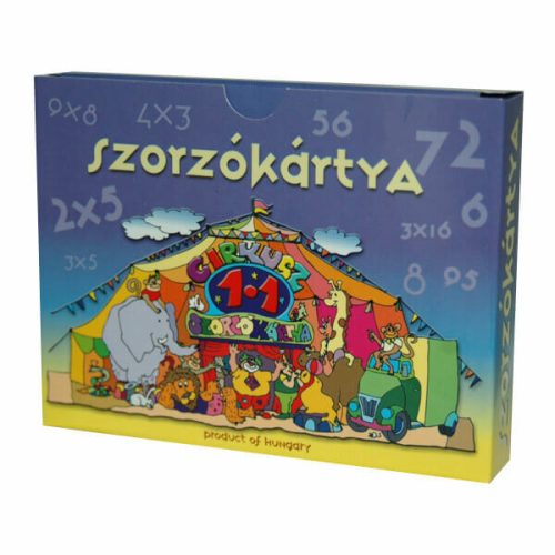 Szorzókártya  -  vásároljon online minőségi fajátékokat