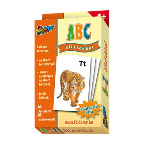 Kártya: ABC állatokkal