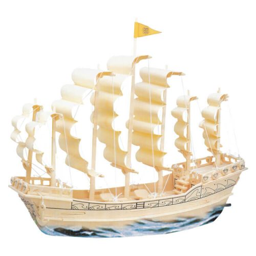 3D puzzle vitorlás hajó a Ming dinasztiából (natúr)  -  vásároljon online minőségi fajátékokat