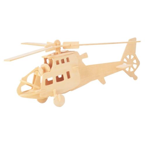 3D puzzle helikopter (natúr)