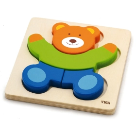 Puzzle magasított (maci)  -  vásároljon online minőségi fajátékokat