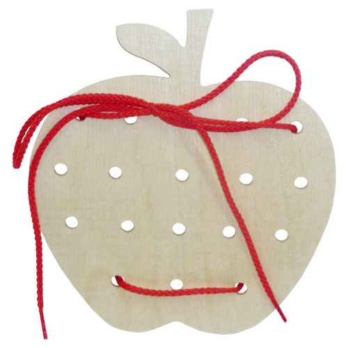 Fűzőcske natúr (alma)  -  vásároljon online minőségi fajátékokat