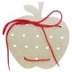 Fűzőcske natúr (alma)  -  vásároljon online minőségi fajátékokat