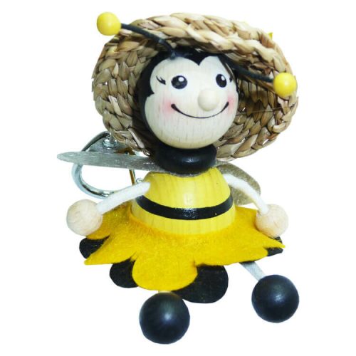Kulcstartó r (méhecske lány)