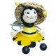 Kulcstartó r (méhecske lány)  -  vásároljon online minőségi fajátékokat