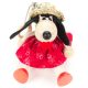 Rugós figura (kutya lány, piros)  -  vásároljon online minőségi fajátékokat
