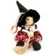 Rugós figura (boszi, fekete kalappal, piros ruhában)  -  vásároljon online minőségi fajátékokat