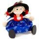 Rugós figura (fekete kalapos lány)  -  vásároljon online minőségi fajátékokat