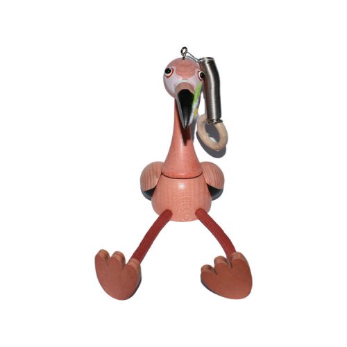 Rugós figura (flamingó)
