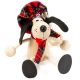 Rugós figura (kutya, skót sapkában)  -  vásároljon online minőségi fajátékokat