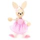 Rugós figura (nyuszi lány, rózsaszín)  -  vásároljon online minőségi fajátékokat