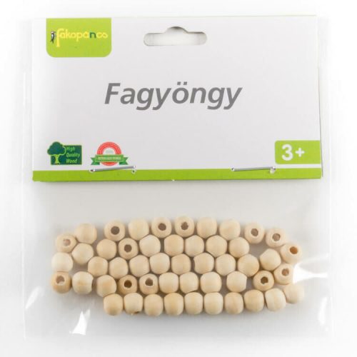 Fagyöngy natúr (6 mm, 50 db -  vásároljon online minőségi fajátékokat