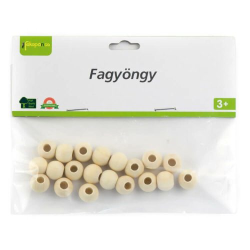 Fagyöngy natúr (12 mm, 20 db -  vásároljon online minőségi fajátékokat