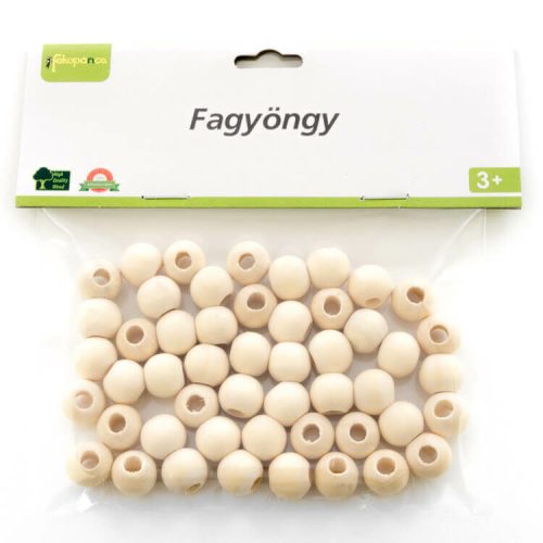 Fagyöngy natúr (12 mm, 100 db -  vásároljon online minőségi fajátékokat