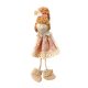 Dekorációs figura (lány, rózsaszín, pöttyös ruhában)  -  vásároljon online minőségi fajátékokat