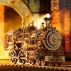 ROKR 3D fa puzzle – Rugós gőzmozdony