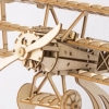 Rolife 3D fa puzzle - Klasszikus repülőgép