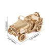 ROKR 3D fa puzzle - Katonai terepjáró