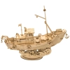 Rolife 3D fa puzzle - Halászhajó