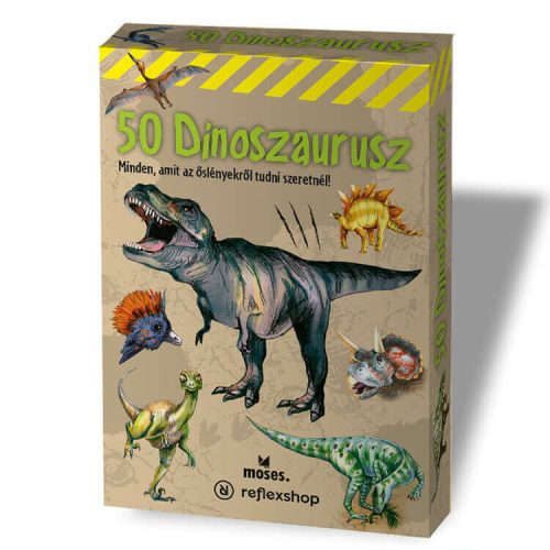 50 dinoszaurusz társasjáték  -  vásároljon online minőségi fajátékokat