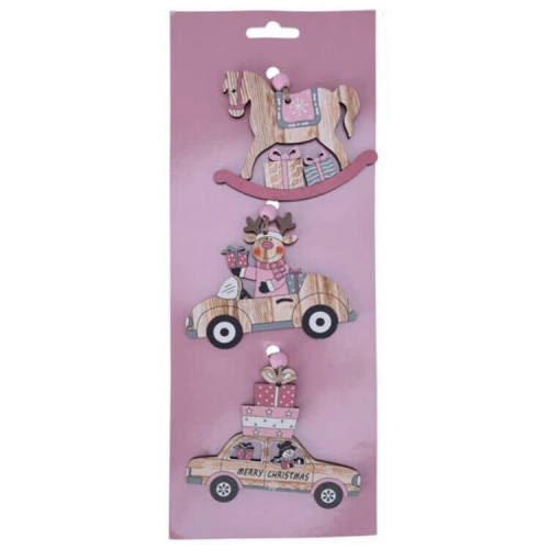 Dekorációs figura (hintaló ajándékokkal, autó rénszarvassal, Mikulás autóval és ajándékokkal)  -  vásároljon online minőségi fajátékokat