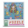Papír Puzzle 24db-os (sellő tündér)