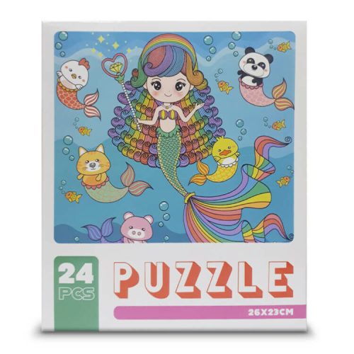 Papír Puzzle 24db-os (sellő tündér)