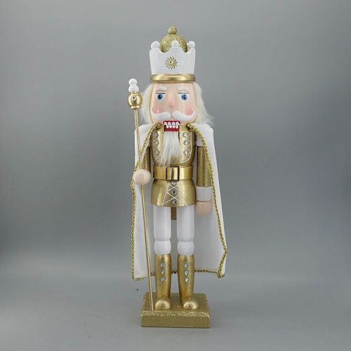 Diótörő (király, arany-fehér,palást, 20 cm-es)