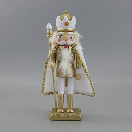 Diótörő (király, arany-fehér,palást, 50 cm)