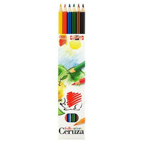 Ico színes ceruza (6 db -  vásároljon online minőségi fajátékokat