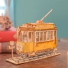 Rolife 3D fa puzzle - Klasszikus villamos