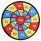 Színes darts játék tábla labdákkal (30 cm -  vásároljon online minőségi fajátékokat