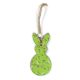 Húsvéti dekorációs figura (zöld nyuszi forma virágmintával)  -  vásároljon online minőségi fajátékokat