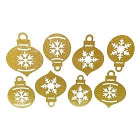 Karácsonyi ablak matrica (8 db -  vásároljon online minőségi fajátékokat