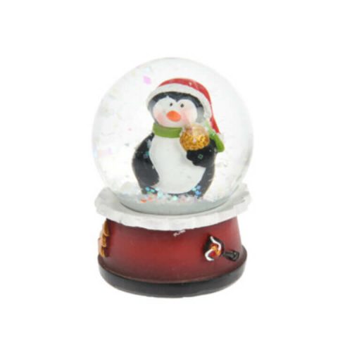 Hógömb (pingvin, piros alaptesten)  -  vásároljon online minőségi fajátékokat