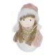 Karácsonyi dekoráció (plüss lány rózsaszín ruhában)  -  vásároljon online minőségi fajátékokat