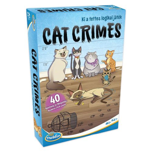 „Cat Crimes” Ki a tettes? logikai játék