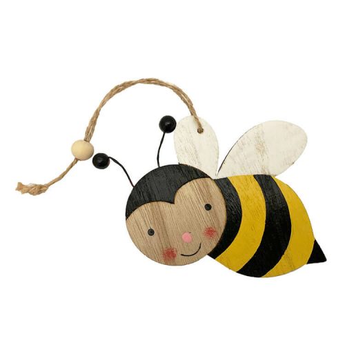 Tavaszi dekorációs figura (repülő méhecske)