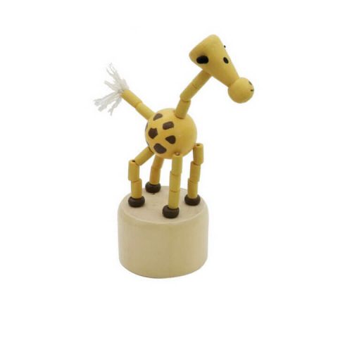 Nyomogatós figura (zsiráf)  -  vásároljon online minőségi fajátékokat