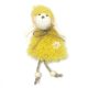 Húsvéti dekoráció figura (Sárga bárány fehér virággal)  -  vásároljon online minőségi fajátékokat
